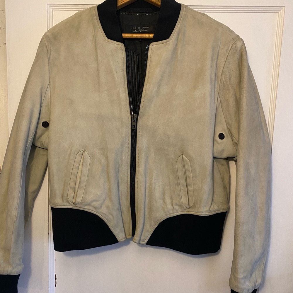Rag & Bone Heavy Rustic Moto jacket